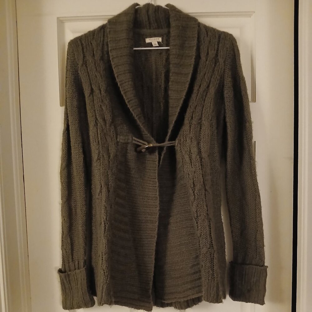 Olive Green Knit Sweater
